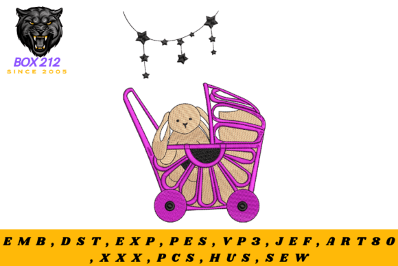 Baby Carriage Embroidery Design Review