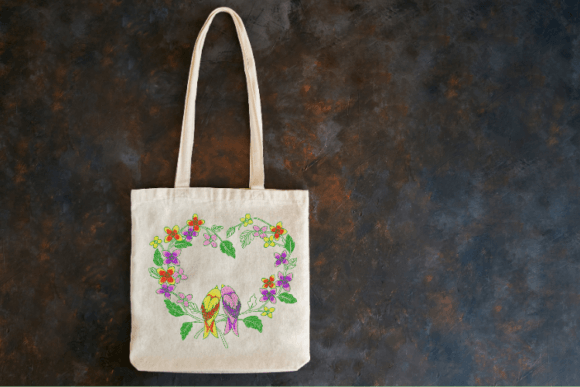 Birds on Flowers Embroidery Design Review
