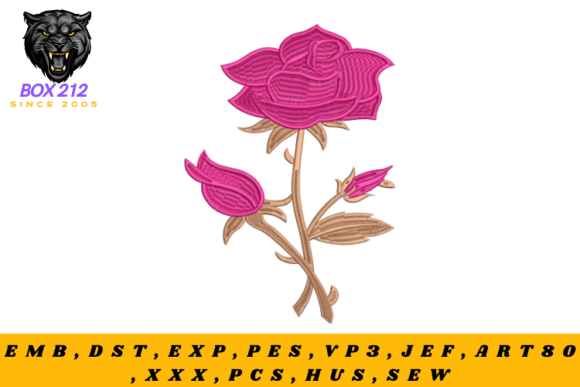 Blooming Beauty Flower Embroidery Design Review