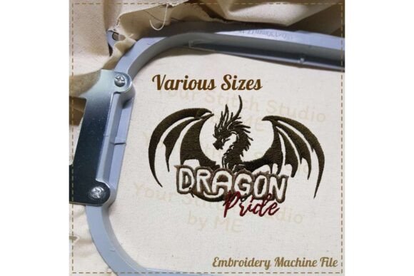 Dragon Pride Mascot School Embroidery Review