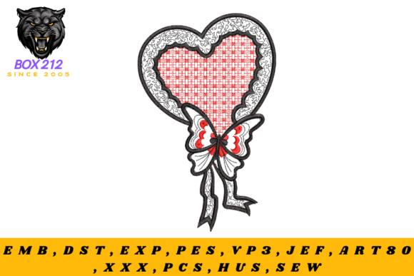 Heart-Shaped Embroidery Motifs Review