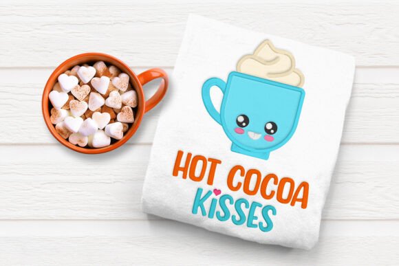 Hot Cocoa Kisses Embroidery Review