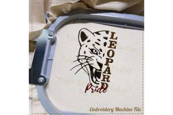 Leopard Pride Embroidery Design - Mascot Review