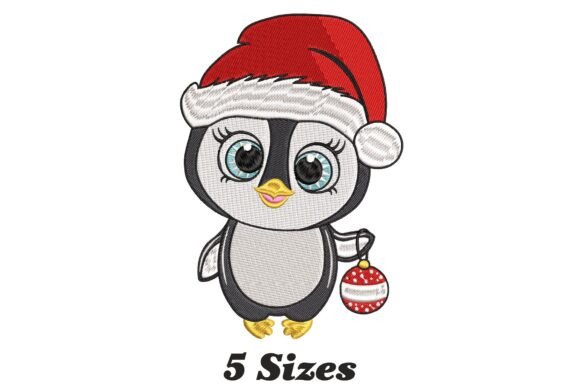 Penguin Christmas Embroidery Design Review