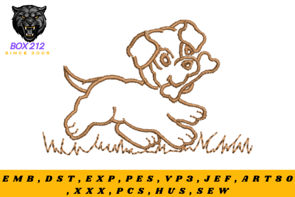 Playful Dog Embroidery Design Review